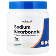 Nutricost, Sodium Bicarbonate Powder, Unflavored, 2 lb 907 g