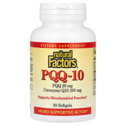 Natural Factors، PQQ-10، 30 كبسولة هلامية