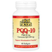 Natural Factors, PQQ-10, 60 Softgels