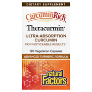 Natural Factors, CurcuminRich , Theracurmin , 120 Vegetarian Capsules 30 mg per Capsule