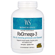 Natural Factors, WomenSense , RxOmega-3, 120 Enteripure Softgels