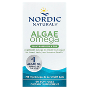 Nordic Naturals, Algae Omega, 60 Soft Gels 357.5 mg per Soft Gel