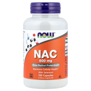 NOW Foods, NAC مع السيلينيوم، 100 كبسولة