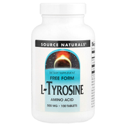 Source Naturals, L-Tyrosine, 500 mg, 100 Tablets