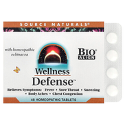 Source Naturals, الدفاع عن العافية، 48 قرصًا للمعالجة المثلية