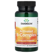 Swanson Vitamins, Activated B-Complex, 60 Vegan Capsules