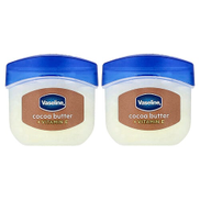 Vaseline, Lip Therapy Jelly, Cocoa Butter, 2 Pack, 0.25 oz 7 g Each