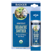 Badger, Aromatherapy, Headache Soother, Peppermint & Lavender, 0.60 oz 17 g