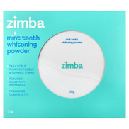 Zimba, Mint Teeth Whitening Powder, 30 g
