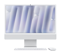  24-inch iMac 4.5K M4 10core CPU and 10core GPU 24GB 512GB SSD Silver